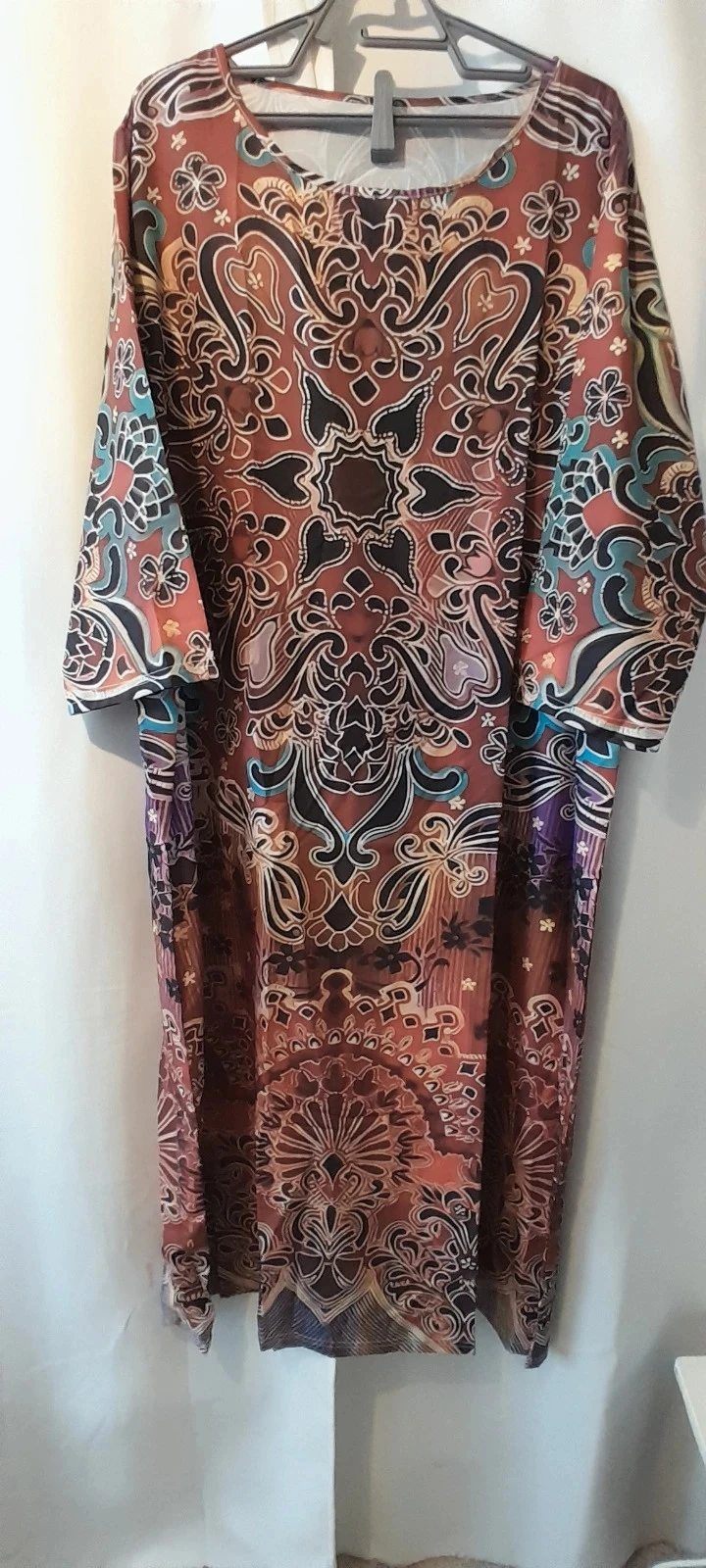 Vestido longo estilo kaftan/boho, Tamanho 5XL – photo 2